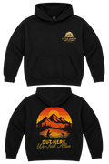 Kids Outdoor Fleece Hoodie | Out Here We Feel Alive