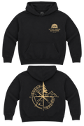 Kids Outdoor Fleece Hoodie | Compass Adventure Design