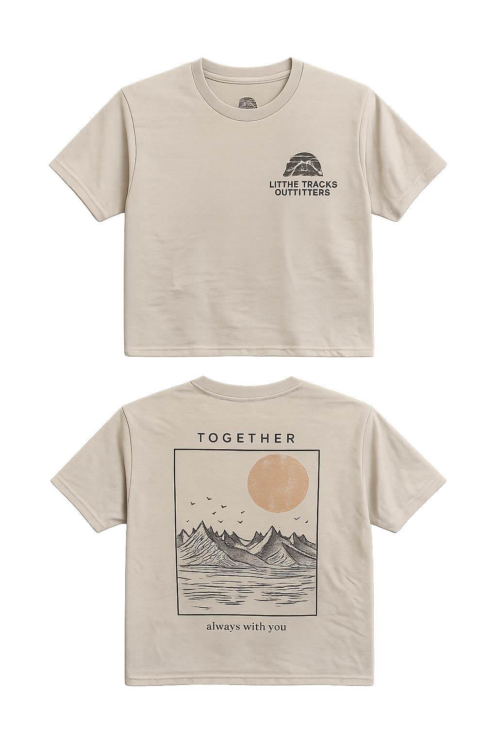 Kids Outdoor Graphic T-Shirt | Together Always With You