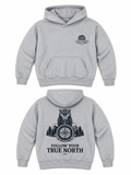 Kids Outdoor Fleece Hoodie | Follow Your True North